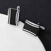 Sophisticated French Design Copper Cufflinks Nonslip Formal Attire Accessories Ergonomic Mechanism For Groomsmen