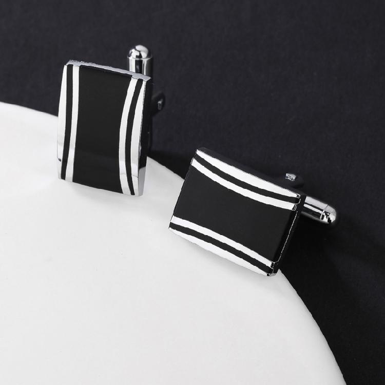 Sophisticated French Design Copper Cufflinks Nonslip Formal Attire Accessories Ergonomic Mechanism For Groomsmen