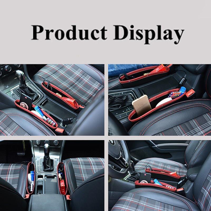 Car Seat Gap Storage Bag Car Space Pocket Storage Pouch Phone Purse Coins Key Car Organizer Car Accessories Automóvil