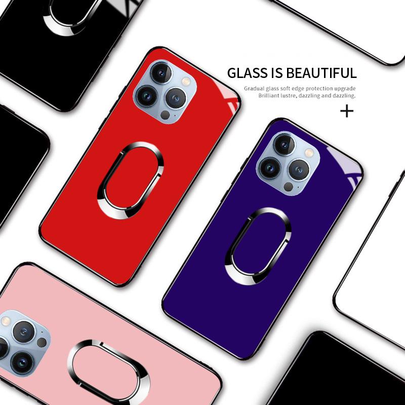 

Роскошный твердый 360 Roble Магнитный держатель кольца Чехол для iPhone Samsung Xiaomi Redmi Vivo OPPO Realme Huawei Oneplus Honor Infinix Крышка