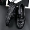 2024 New Leather Men Shoes Fashion Light Breathable Casual Shoes Genuine Leather Luxury Mens Loafers Shoes Mocassin Man Footwear
