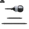 Ratchet Screwdriver Set Dual-Purpose Short Shaped Radish Head Screwdriver High Hardness Labor-Saving Screwdriver DIY Tools