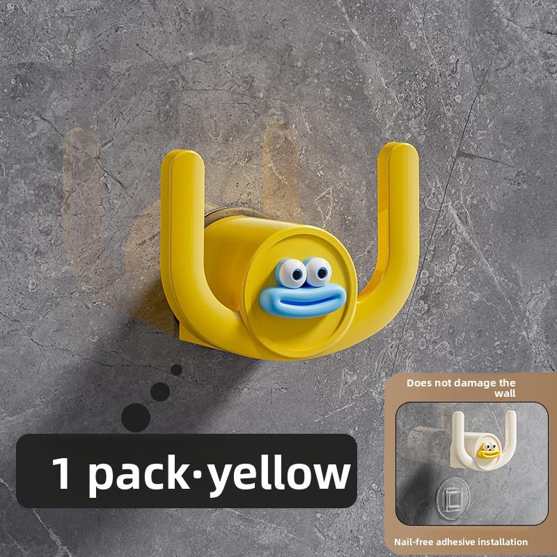 Bez wiercenia Wiszący na ścianie Bezszwowy Wielofunkcyjny Haczyk na drzwi szafki łazienkowej/akademickiej