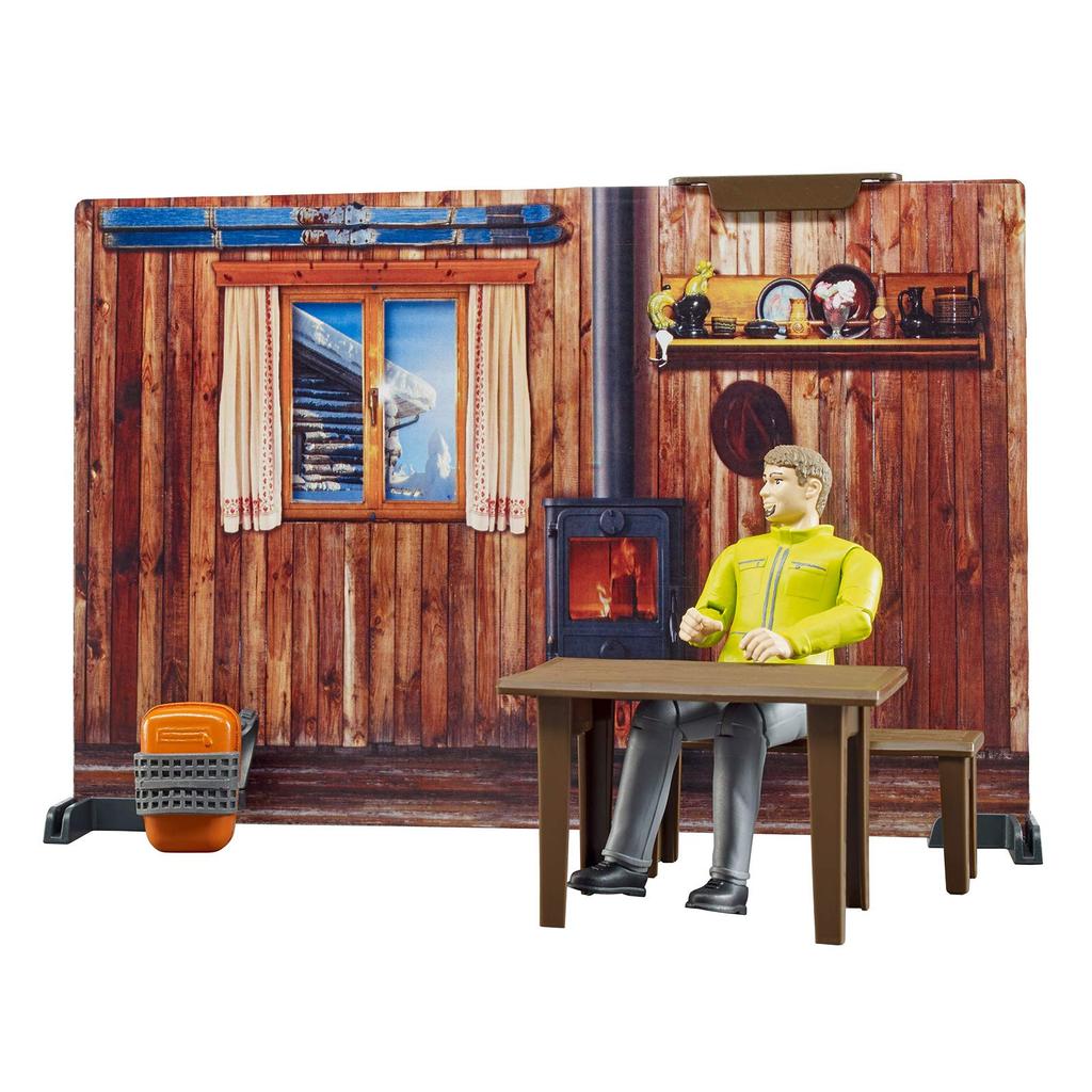 Bruder Mountain Hut Set BR63102 B-world