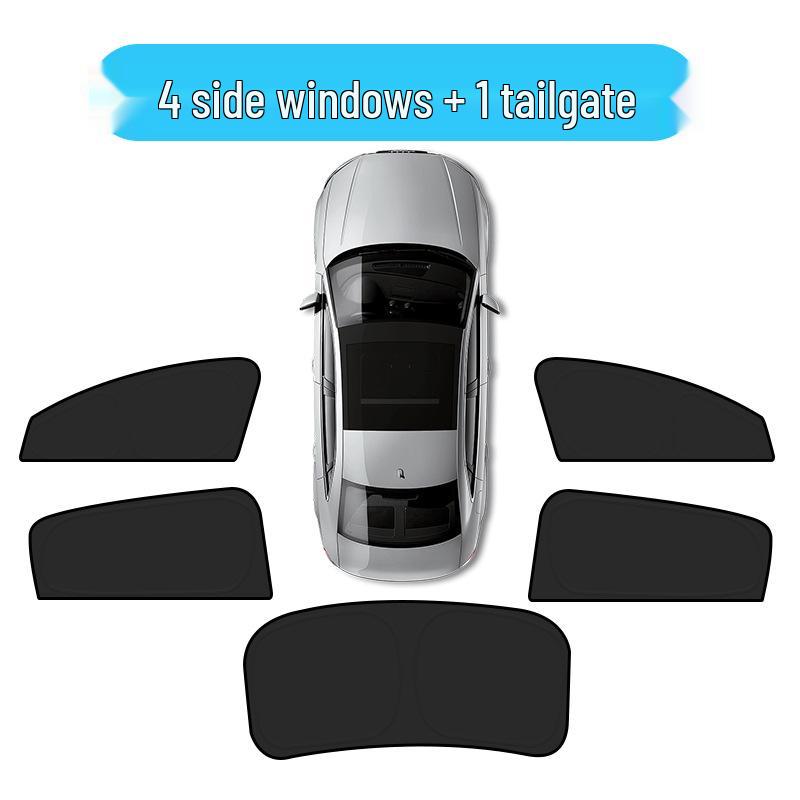 Xiaopeng G Series Sunshade Privacy Curtains for Side Windows - Models G3, G6, G7, G9, G3i, M03, P5, P7+, X9