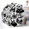 1pc Cat Heads Automatic Open/close Folding Umbrella, Compact Portable Travel Umbrella, Perfect Birthday/Christmas, Cute Umbrella, Durable Co