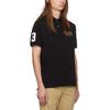 Polo Ralph Lauren Bokriddarmönster Knäppning Långärmad Pikétröja Herr toppar Svart 710814769-001