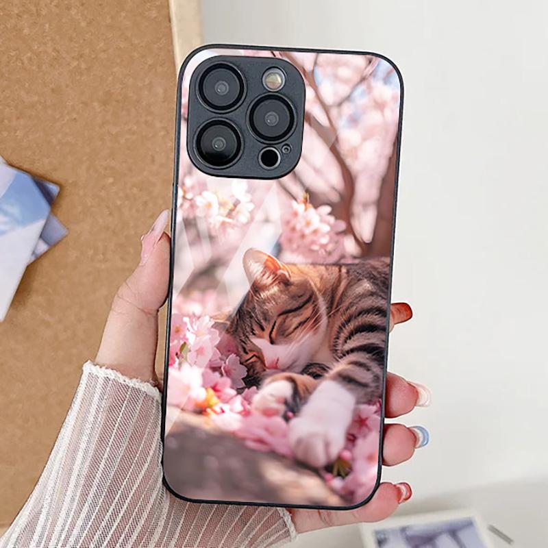 

Чехол для телефона для Samsung A53 A54 A52 5G A33 A32 A34 A51 Ultra S23 Plus S20 S21 FE A22 A25 для iPhone 14 15 16 Pro 13 14 Pro Max Чехлы из закаленного стекла iPhone XS Max прохладный черный