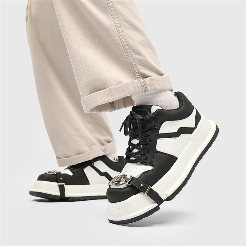 "2024 Trendy Breathable Height-Boosting Sneakers for Couples - Stylish, All-Match, Thick-Soled Design (Model 3188)"