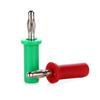 4MM Banana Plug Connector Black Red Audio Adapter Welding Adapter Banana Plug  Electrical Tools