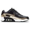 Nike Air Max 90 LTR Schwarz Metallic Gold Stern GS CD6864-008