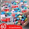 Qixin Swallowtail Clips: Effort-Saving, Colored Metal Clips for Office and Student Use, Available In Large, Medium, Small Sizes