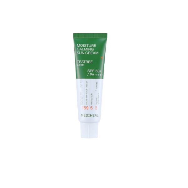 MEDIHEAL Soothing Moist Sun Cream SPF50+ PA++++ 50ml - Hydrating & Non-Greasy