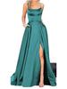 Elegant Off-Shoulder Slim Bridesmaid Dress - Long Solid Color Evening Gown for Best Friends