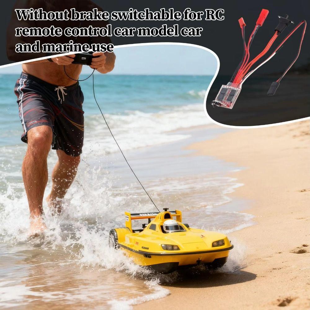 Forward Reverse 30A Brushed ESC Brake Function RC Motor Micro ESC Electric Speed Controller RC Car