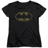 Batman "Tattered Logo" Women's T-Shirt