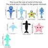 Mini Animal Set, 3D Printed Articulated Flexible Fidget Toy For Small Animals, Cute Animal Toys For Home, Office, And Decoration