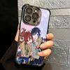Anime Horimiya Soft Phone Case For iPhone 15 16 17 Air 14 Pro Max 16E Plus 13 12 Mini Plating Anti-Fall Fundas