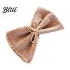 Cotton Fabric Napkins Rustic for Solid Color with Fringe Bohemian Napkin Wedding Cloth Dining Table