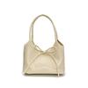 Bow niche portable bucket bag women's 2025 new trendy fashion simple commuter casual shoulder bag