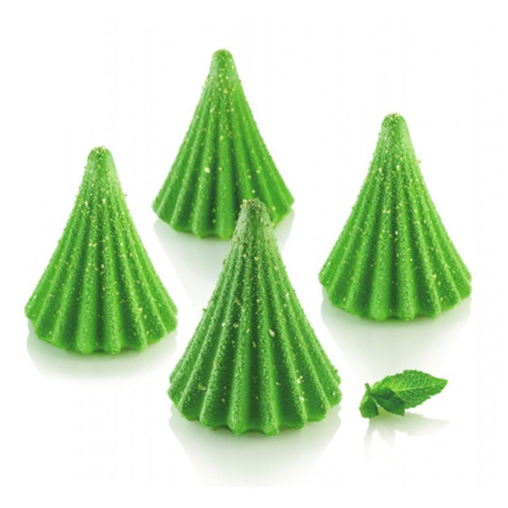 Weihnachtsserie Silikonform Baum Tannenzapfen Stern Kuchenform Kekse 3D DIY Handgefertigt Küchenbackwerkzeuge Dekorierform