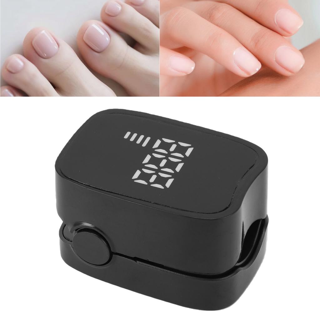 Nail Cleaning Light Rechargeable Gentle Toenail Repair Light with Digital Display Charging Indicator Light
