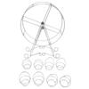 Ferris Wheel Cupcake Stand 8 Cups Dessert Carrier Display Holder for Restaurants Dessert Shops