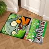 Plants Vs. Zombies Floor Rug Office Rug Design for Living Rooms Decorate Room Dining Room Game Room Anti-slip Rug Anime Office Decor Wedding Party Gif