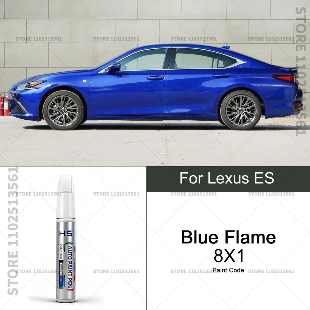 Car Paint Repair Pen Touch Up Scratch Remover DIY Auto Accessories For Lexus ES White 085 077 Blue 8X5 Silver 1J7 Gray 1H9 Red