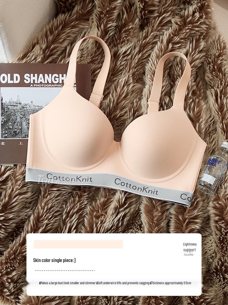 Women's Seamless Light Sports Bra: Supportive, Anti-Sag, Plus Size, Slimming, Summer Thin