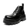 Martin boots thick-soled middle-help trendy ruffian handsome men's leather boots autumn and winter new street versatile boots 9133-H