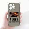RUST Game Phone Case For IPhone 17 Pro Max 15 Pro 16 14 Plus 12 13 Mini 11 Pro Shockproof Soft Cover