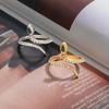 European and American snake ring titanium steel non-fading ring stainless steel rings