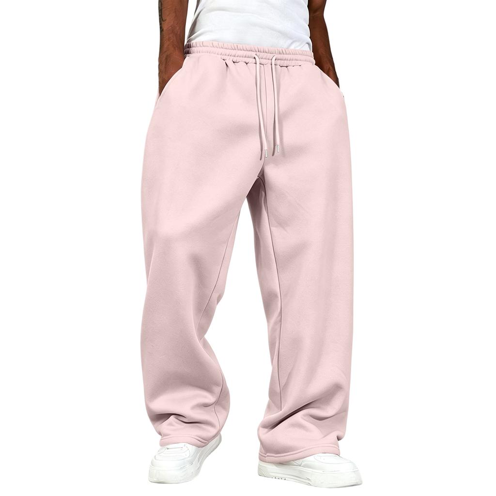 Herren Athletic Retro Street Jogginghose mit elastischem Bund für Freizeit