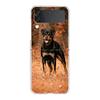Transparent Phone Case For Samsung Galaxy Z Flip 3 4 5 6 7 Hard Folding PC Z Flip3 Flip4 Cover Rottweiler Dog