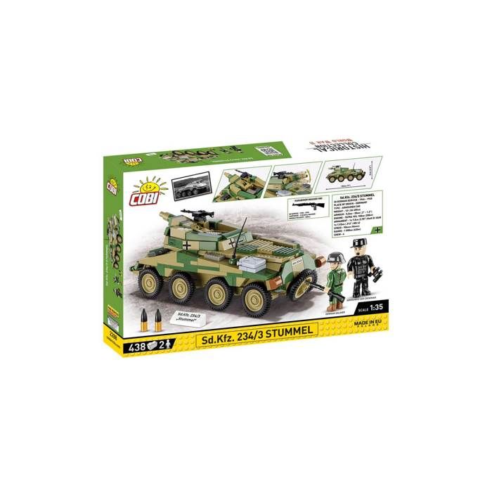 Maquette - COBI - 2288 - SD.KFZ. 234/3 STUMMEL - Plastique - À monter soi-même - Mixte