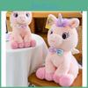 Adorable Unicorn Plush Toy Rainbow Pony Pillow For Kids Soft Cuddly Stuffed Animal
