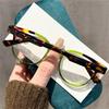 Retro Green Round Frame Reading Glasses for Women Contrast Color Blue Light Blocking Presbyopia Glasses Diopters 0 To +4.0