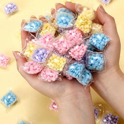 50/100Pcs Laundry Scent Beads Granule Detergent Capsule Ball For Washing Machine Clothing Diffuser Perfum Scent Booster Beads