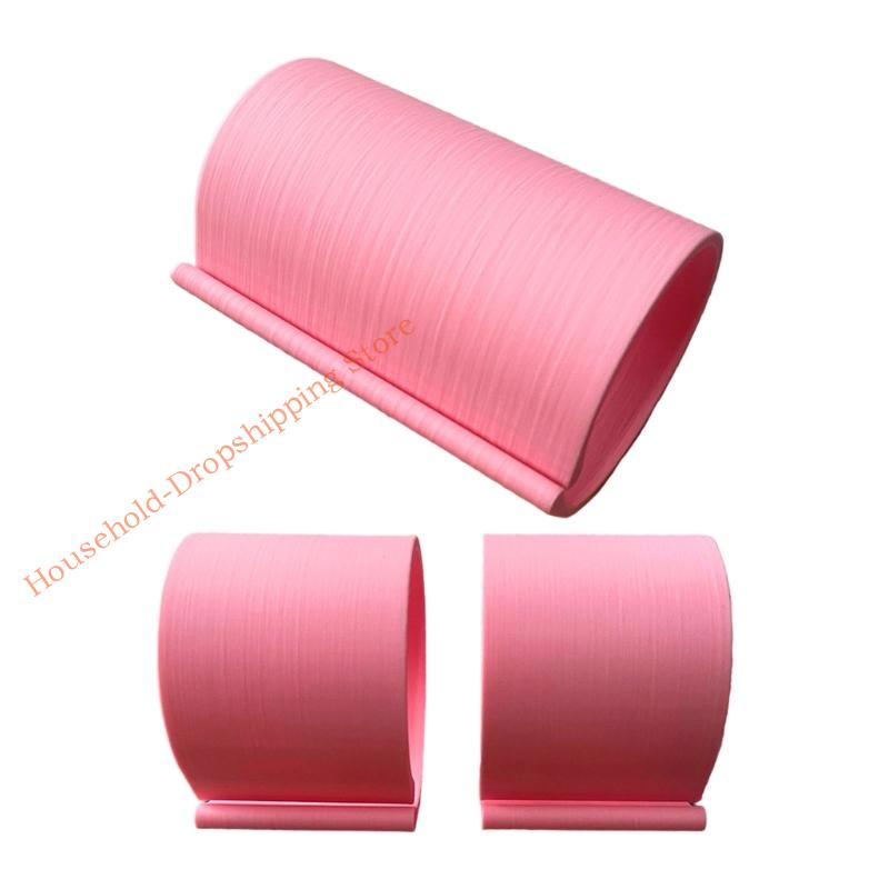 Plastic Beads Art Roller Frame Nonslip Surfaces Craft Storage Systems 85AD розовый