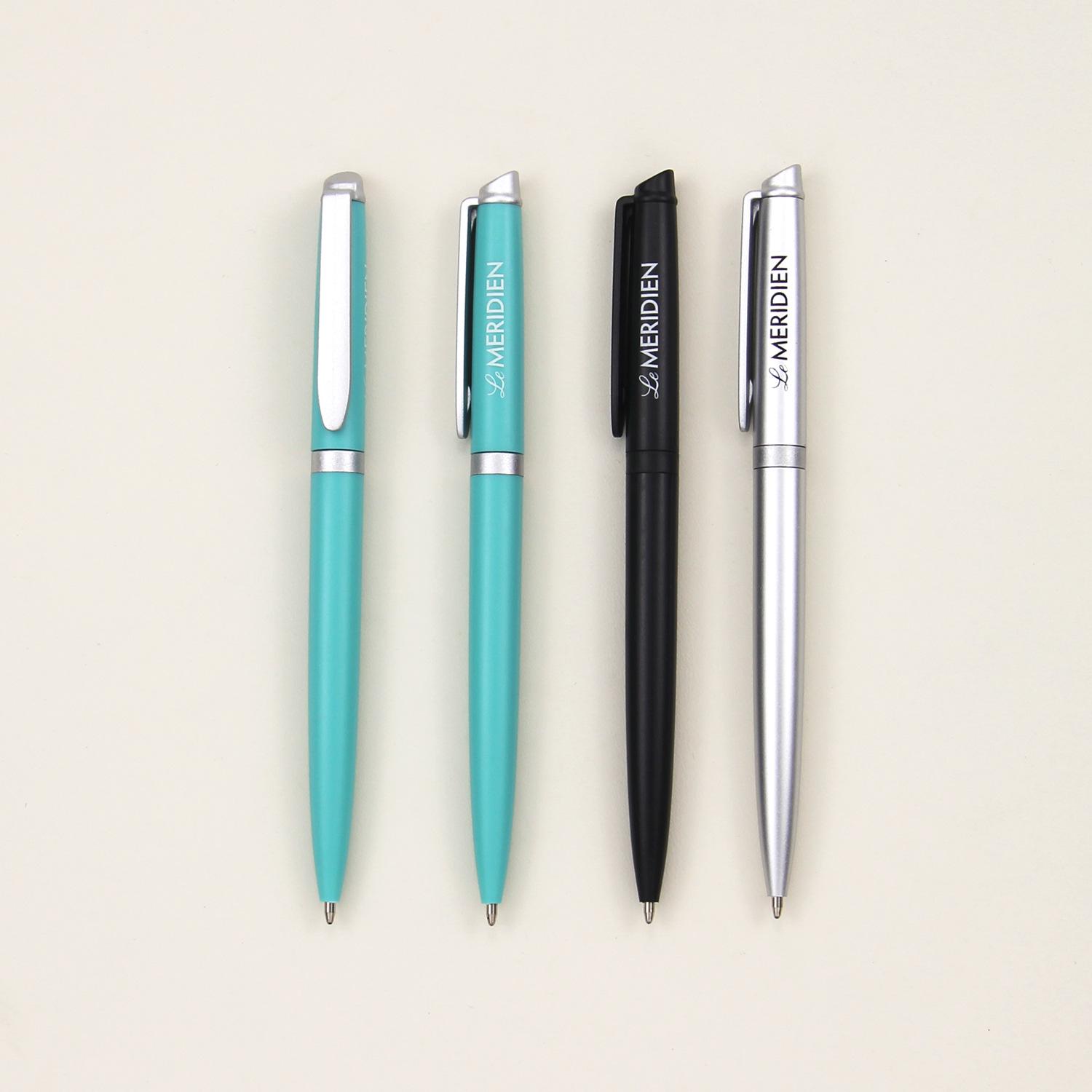 

Le Meridien Rotating Ballpoint Pen - Customizable Office & Meeting Signature Pen 1.0 mm чёрный