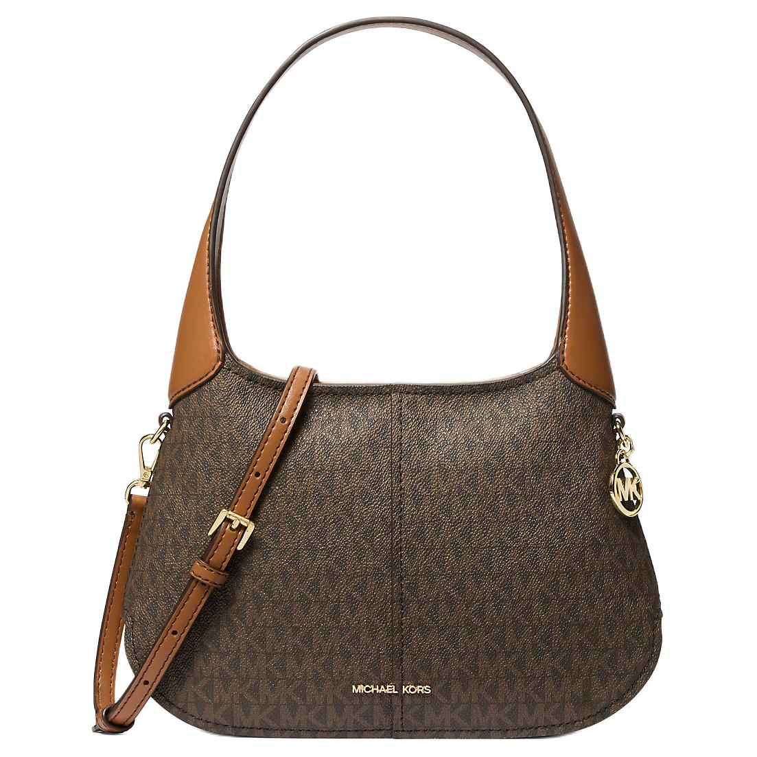 

Michael Kors Alice Signature Logo Coated Canvas Shoulder Tote Bag Small Women handbags Multicolor 30R6G0XL1B-ACORN Basic Set (Bag)