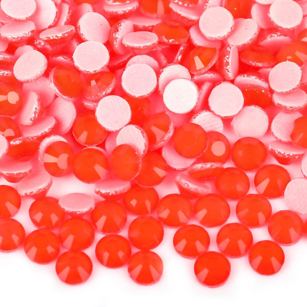 Weichen Imitation Austrian Hot Diamond, Neon Fluorescent Mocha Rubber Bottom Drill, Glass Crystal Sticker Diamond Nail Art Diy Clothing Accessories