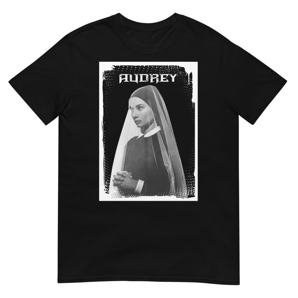 The Nuns Story Audrey Hepburn Black Printed TShirt Size Unisex T-Shirt XXXXL