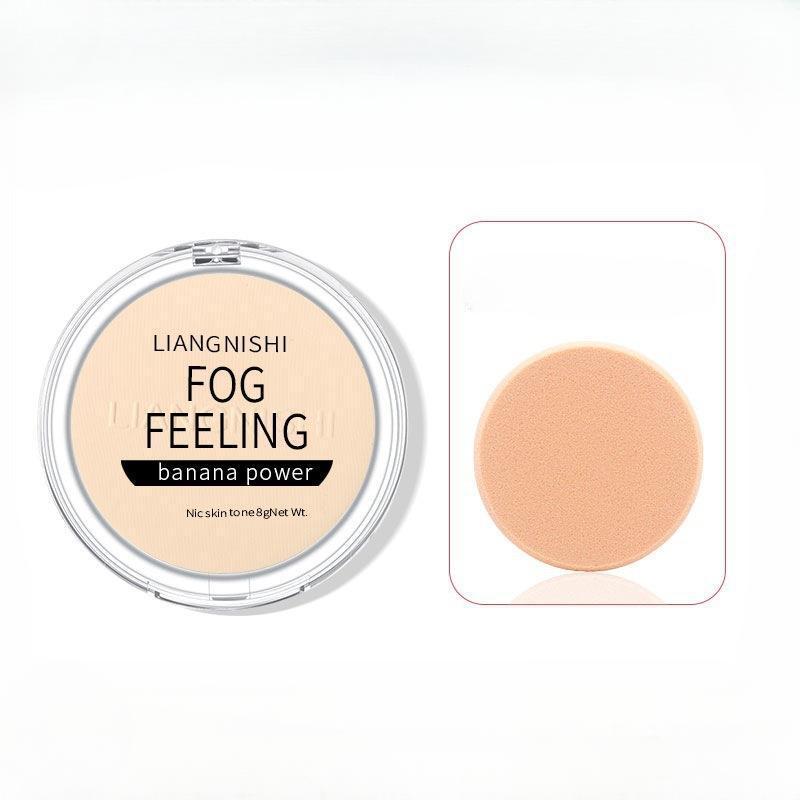 

Банановая пудра для фиксации торта водостойкая, устойчивая к поту, не легко смывается макияж, стойкая пудра для фиксации макияжа