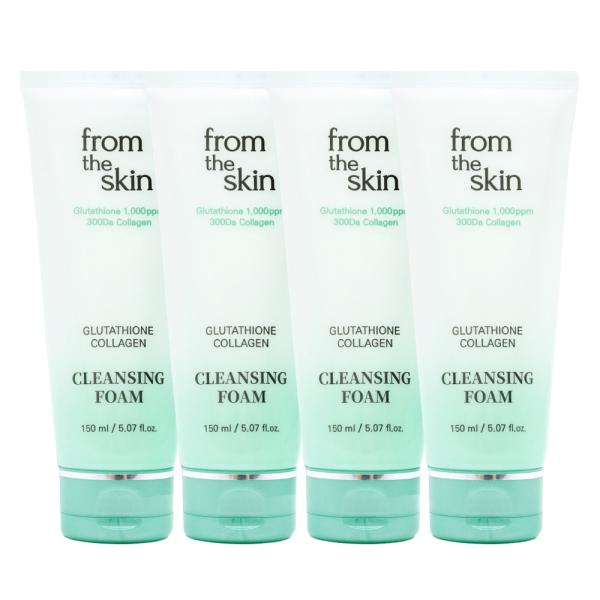 

From the Skin Glutathione Collagen Cleansing Foam 150ml x 4