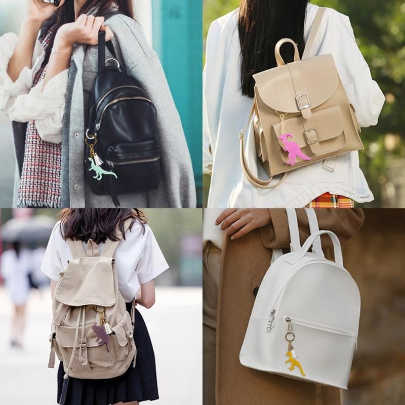 Mini Dinosaur Silicone Mold for DIY Keychain Jewelry Making Super Glossy Epoxy Mould Handmade Resin Keychain Mold