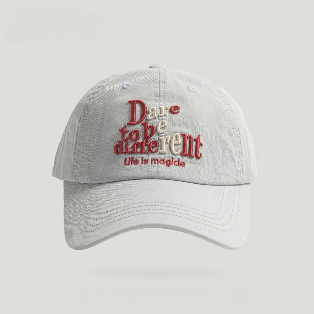 Spring Summer Thin Baseball Cap, Breathable Casual Fashion Embroidery Style for Sports Cycling Running Outdoor, Adjustable Hat