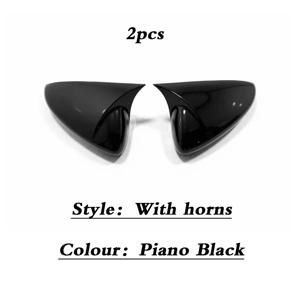 Car Body Decoration Rear View Rearview Side Glass Mirror Cover Trim Frame Sticks For Mazda 3 Mazda3 Axela M3   