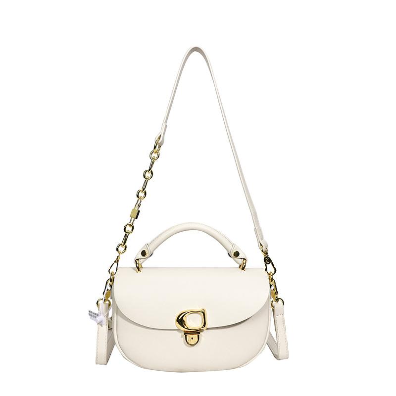 Versatile PU Leather Shoulder Bag for Women Fashionable Cloud Shoulder Bag Crossbody Designer Pendulum Bag Mom Bag